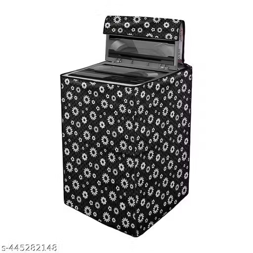 Fully Automatic Top Load Washing Machine Cover for 6 kg, 6.2 Kg, 6.5 Kg, 7 Kg (58 X 58 X 89 Cms), Waterproof & Dustproof Polyester