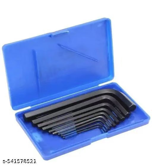 9 Pcs. Allen key set for bike, car, cycle, heavy vehicles and machinery