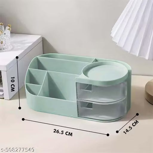 Multipurpose Makeup Organizer, Cosmetic Storage Box with Drawers