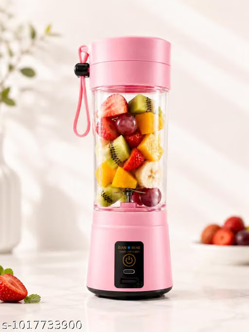 Portable USB Rechargeable Blender | Personal Smoothie Maker Bottle for Fresh , Protein Shake & Soft Fruits