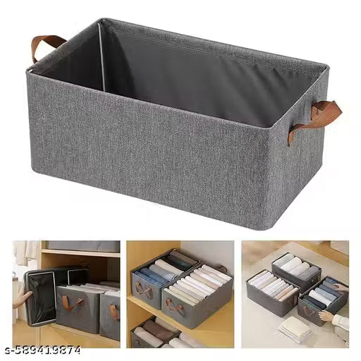 (Set of 3) Multifunctional Closet Organizer – Space-Saving Storage for Clothes, Blankets, and Accessories